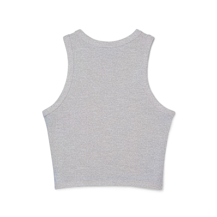 Be Still and Know Women's Crop Tank Top | Comfortable Bible Verse Apparel | Christian Design
