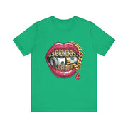 Glamorous Money Lips Tee, Trendy Graphic Shirt, Fashion Statement Tee, Gift for Her, Casual Streetwear