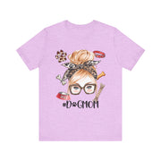 Dog Mom Short Sleeve Tee, Dog Lover T-Shirt, Pet Owner Gift, Animal Lover Apparel, Unique Birthday Gift, Mothers Day