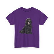 Dog Lover Unisex Heavy Cotton Tee, Pet Owner Gift, Cute Dog Shirt, Casual Wear, Animal Lover Tee, Everyday Comfort