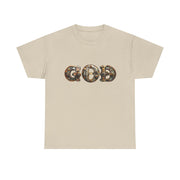 Unisex Heavy Cotton Tee, Inspirational Gift, Casual Wear, Street Style, Spiritual Apparel, Everyday Comfort