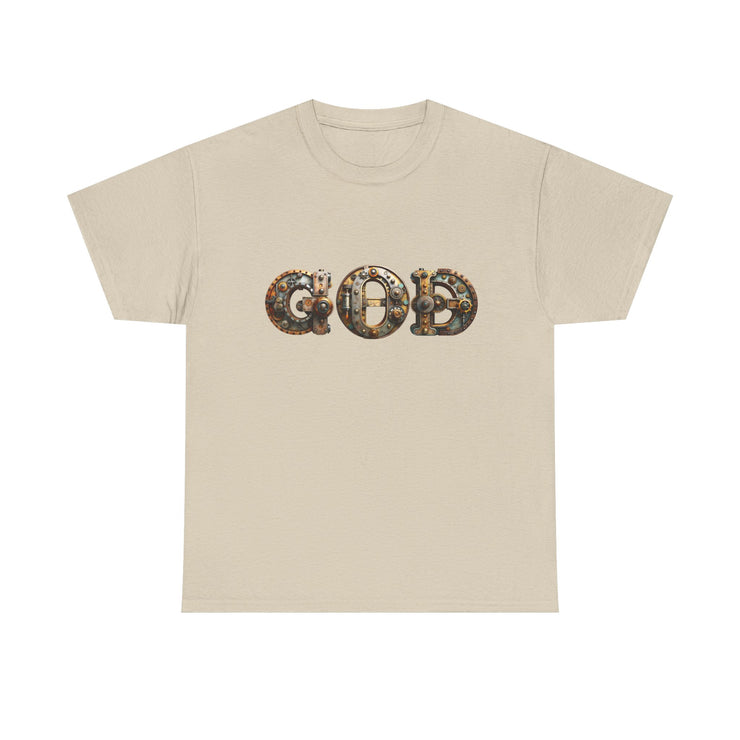 Unisex Heavy Cotton Tee, Inspirational Gift, Casual Wear, Street Style, Spiritual Apparel, Everyday Comfort
