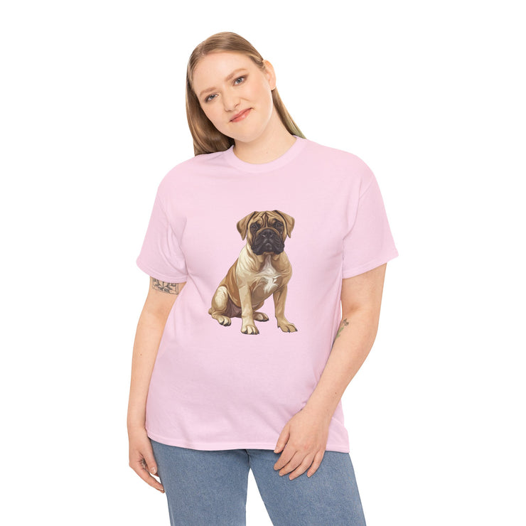 Cute Dog Lover Tee, Unisex Heavy Cotton Tee, Pet Owner Gift, Casual Dog Shirt, Dog-Themed Apparel, Everyday Wear