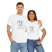 Unisex Heavy Cotton Tee, Christain Design, Motivational, Inspritional Design