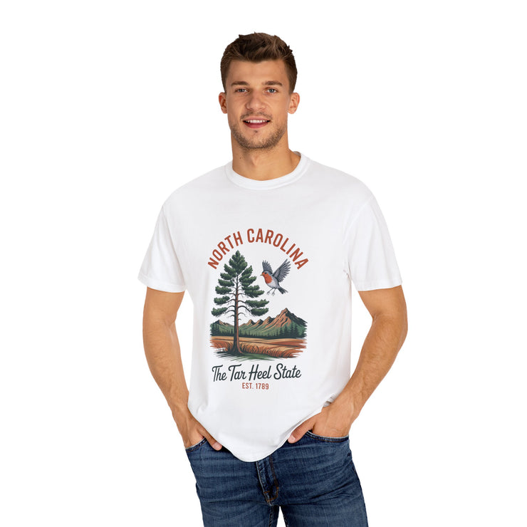 North Carolina Graphic T-Shirt | Tar Heel State Apparel | Unisex Casual Wear