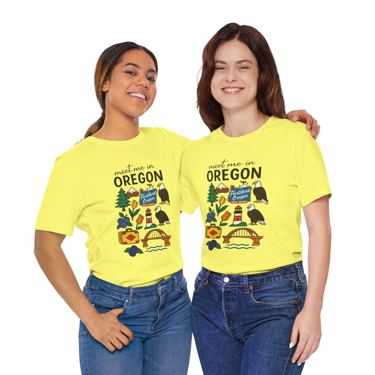 Oregon State Pride Tee, Explore Oregon T-Shirt, Travel Souvenir Shirt, USA States Design