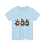 Unisex Heavy Cotton Tee, Funny T-Shirt, Cute Gift, Casual Wear, Gnome Lovers, Birthday Gift, Nature Enthusiast