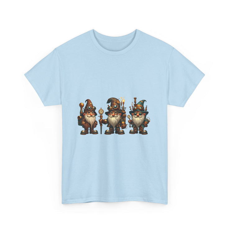 Unisex Heavy Cotton Tee, Funny T-Shirt, Cute Gift, Casual Wear, Gnome Lovers, Birthday Gift, Nature Enthusiast