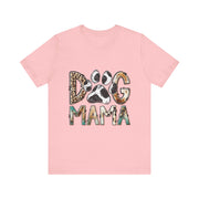Dog Mama Tee, Unisex Short Sleeve Shirt, Perfect Gift for Dog Lovers, Casual Wear, Pet Mom Appreciation, Mothers Day