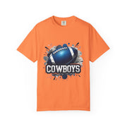 Unisex Sports T-Shirt with Cowboys Design, Football Tee, Game Day Apparel, Casual Wear, Gift for Football Fans, Sports Design