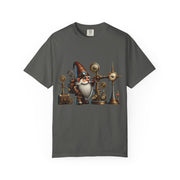 Steampunk Gnome T-shirt, Unique Graphic Tee for Fantasy Lovers, Gift for Birthdays, Everyday Wear, Unisex Casual Top