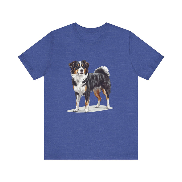 Dog Lover's Unisex Jersey Tee, Fun Pet Shirt, Animal Graphic Tee, Gift for Dog Owners, Cute Dog Apparel,