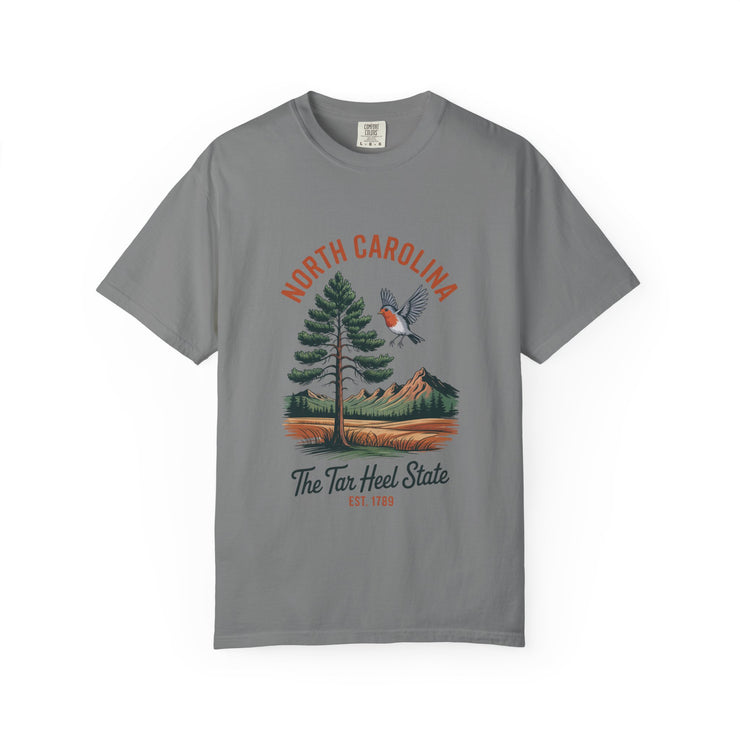 North Carolina Graphic T-Shirt | Tar Heel State Apparel | Unisex Casual Wear