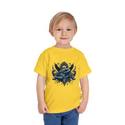 Toddler Short Sleeve Tee Featuring Unique Frog Design, Cute Kid's Top, Gift for Little Ones, Playful Graphic T-Shirt, Fun Nature Apparel
