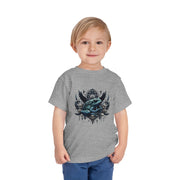 Toddler Short Sleeve Tee Featuring Unique Frog Design, Cute Kid's Top, Gift for Little Ones, Playful Graphic T-Shirt, Fun Nature Apparel