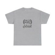 Merry Christmas Tee, Holiday Shirt, Simple Blessing Tee, Unisex Gift, Festive Apparel for Christmas