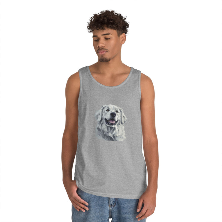 Golden Retriever Tank Top - Perfect for Dog Lovers, Casual Wear, Summer Outings, Pet Lovers Gift, Outdoor Adventures