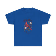 New Jersey Cardinal Tee, Vintage Style T-Shirt, Unisex Cotton Tee, Garden State Gift, Bird Lover Apparel, Casual Wear, USA States Design