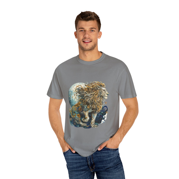 Celestial Lion T-Shirt - Unisex Graphic Tee for Astrology Lovers, Gifts for Her, Gifts for Him, Birthday, Mythical Creatures, Everyday [...]