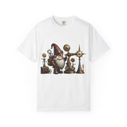 Steampunk Gnome T-shirt, Unique Graphic Tee for Fantasy Lovers, Gift for Birthdays, Everyday Wear, Unisex Casual Top