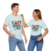 Cozy Winter Vibes Tee, Unisex Christmas T-Shirt, Holiday Gift, Winter Apparel,