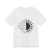 Inspirational Graphic Tee, Unisex T-Shirt, Motivational Quote Shirt, Faith-Based Apparel, Christian Design