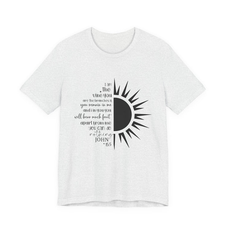 Inspirational Graphic Tee, Unisex T-Shirt, Motivational Quote Shirt, Faith-Based Apparel, Christian Design