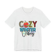 Cozy Winter Vibes Tee, Unisex Christmas T-Shirt, Holiday Gift, Winter Apparel,