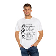 Faith-Inspired Unisex T-Shirt, Inspirational Quote Tee, Confidence T-Shirt, Biblical Verse Apparel, Casual Faith Clothing, Motivational Design Christain Design,