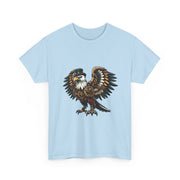 Eagle Graphic Tee, Unisex Heavy Cotton Shirt, Animal Lover Gift, Nature T-Shirt, Wildlife Apparel, Casual Daily Wear