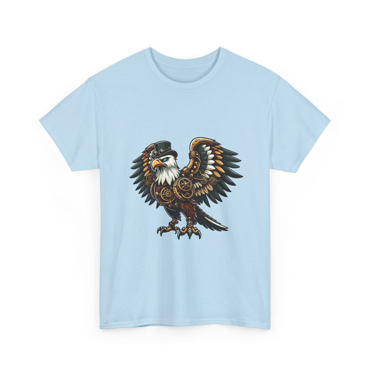 Eagle Graphic Tee, Unisex Heavy Cotton Shirt, Animal Lover Gift, Nature T-Shirt, Wildlife Apparel, Casual Daily Wear