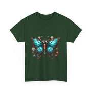 Butterfly Graphic Tee, Vintage-Inspired Shirt, Nature Lover's Gift, Spring Fashion, Eco-Friendly Unisex Tee