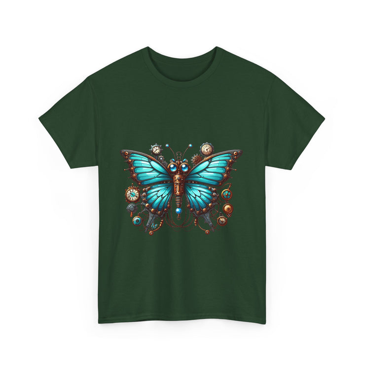 Butterfly Graphic Tee, Vintage-Inspired Shirt, Nature Lover's Gift, Spring Fashion, Eco-Friendly Unisex Tee