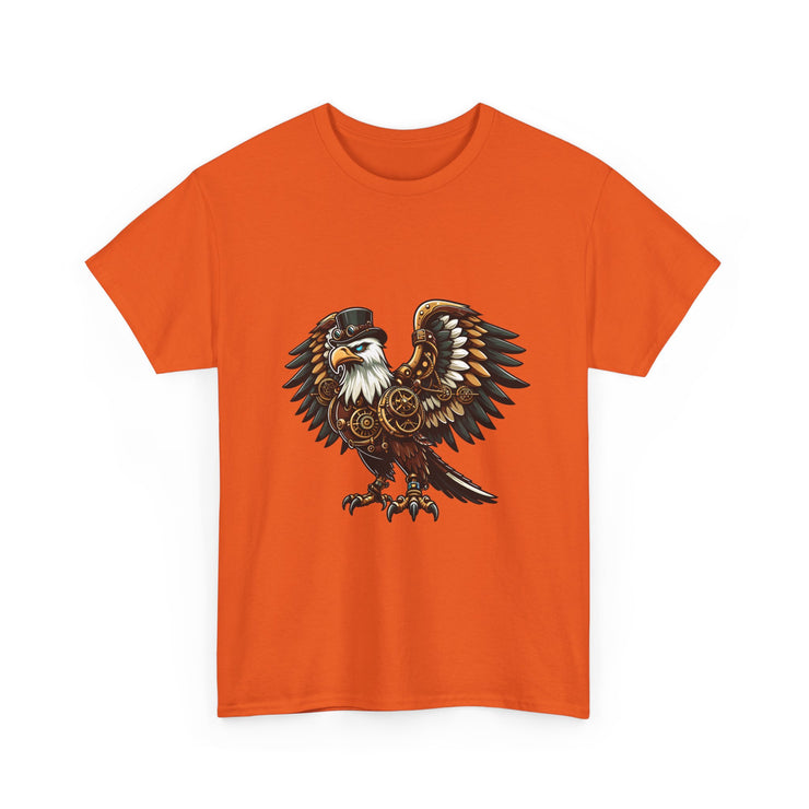 Eagle Graphic Tee, Unisex Heavy Cotton Shirt, Animal Lover Gift, Nature T-Shirt, Wildlife Apparel, Casual Daily Wear