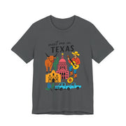 Texas-Inspired Unisex Tee: Meet Me in Texas Graphic T-Shirt, Gift for Texans, Summer Outfit, USA States Design