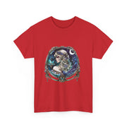 Mystical Moon Goddess Tee - Unisex Heavy Cotton Tee, Celestial Shirt, Boho Fashion, Witchy Clothing, Gift for Her