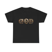 Unisex Heavy Cotton Tee, Inspirational Gift, Casual Wear, Street Style, Spiritual Apparel, Everyday Comfort