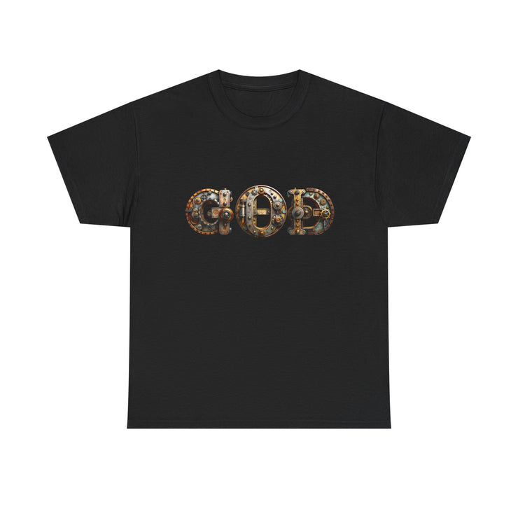 Unisex Heavy Cotton Tee, Inspirational Gift, Casual Wear, Street Style, Spiritual Apparel, Everyday Comfort