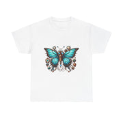 Butterfly Graphic Tee, Vintage-Inspired Shirt, Nature Lover's Gift, Spring Fashion, Eco-Friendly Unisex Tee