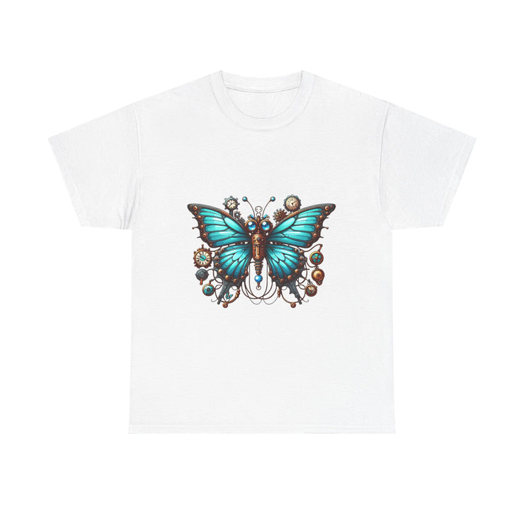 Butterfly Graphic Tee, Vintage-Inspired Shirt, Nature Lover's Gift, Spring Fashion, Eco-Friendly Unisex Tee
