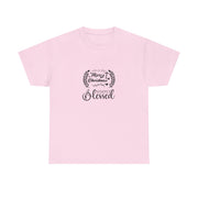 Merry Christmas Tee, Holiday Shirt, Simple Blessing Tee, Unisex Gift, Festive Apparel for Christmas