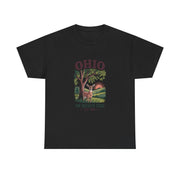Ohio Vintage Graphic Tee, Unisex Cotton Shirt, Buckeye State Gift, Nature Lover Tee, Casual Wear, Ohio Pride Clothing, USA States Design
