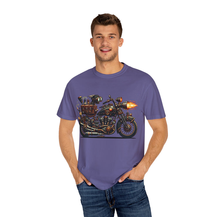 Motorcycle T-Shirt, Unisex Graphic Tee, Biker Shirt, Gift for Him/Her, Festival Apparel, Cool Casual Wear, Bike Design