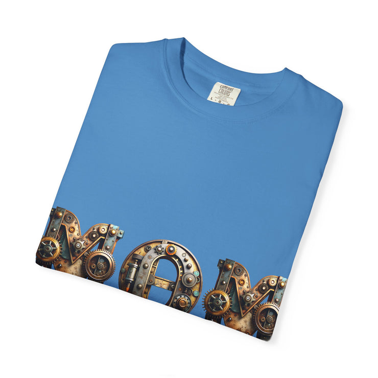 Mom Themed Unisex Garment-Dyed T-Shirt, Perfect for Mother's Day, Casual Wear, Gift for Moms, Family Gatherings, Everyday Comfort