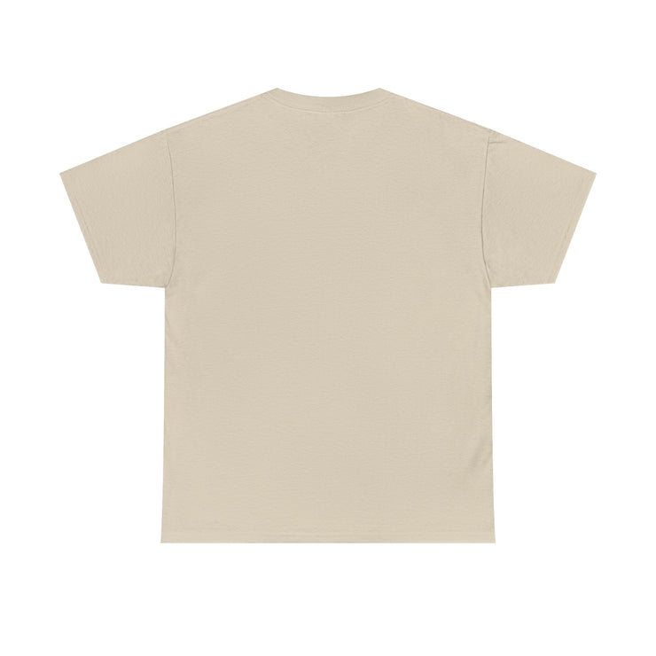 Unisex Heavy Cotton Tee with Whimsical Design, Perfect for Festivals, Gift for Gnome Lovers, Casual Everyday