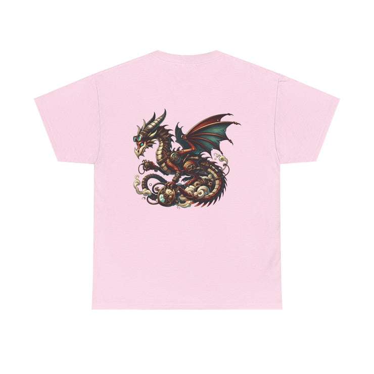 Dragon Graphic Tee, Unisex Cotton T-Shirt, Fantasy Shirt, Gift for Gamers, Cool Casual Wear, Dragon Lover Apparel