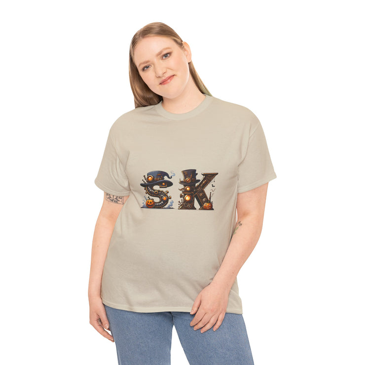 Unisex Heavy Cotton Tee, Halloween Design, Skshirt
