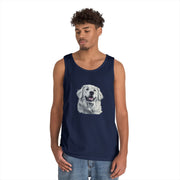 Golden Retriever Tank Top - Perfect for Dog Lovers, Casual Wear, Summer Outings, Pet Lovers Gift, Outdoor Adventures