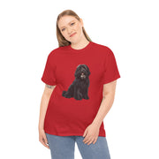 Dog Lover Unisex Heavy Cotton Tee, Pet Owner Gift, Cute Dog Shirt, Casual Wear, Animal Lover Tee, Everyday Comfort