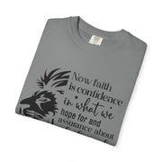 Faith-Inspired Unisex T-Shirt, Inspirational Quote Tee, Confidence T-Shirt, Biblical Verse Apparel, Casual Faith Clothing, Motivational Design Christain Design,